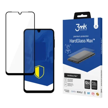 Apsauginis stiklas 3mk HardGlass Max skirtas Samsung Galaxy A16 / A26 / M16, Black