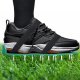 Spiked Lawn Aerator Sandals for Easy Grass Aeration, Green