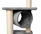 Cat House Tree with Sisal Scratching Posts - 92cm, Gray