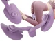 Thigh Master Exerciser for Inner Thighs Pelvic Floor and Glutes Fitness Trainer, purple