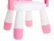 Kids Feeding and Play Chair with Table, Pink