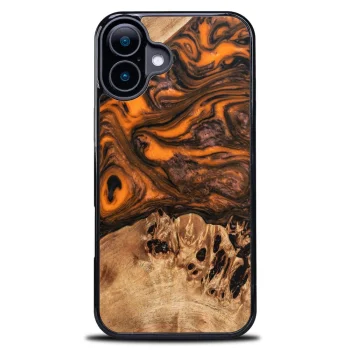 Bewood Unique Case for iPhone 16 Plus - Orange