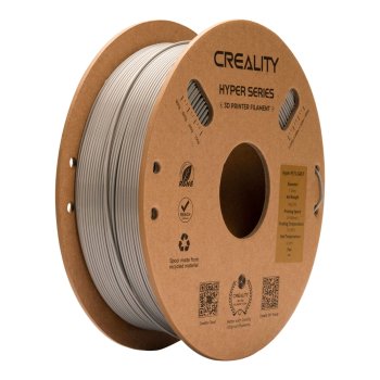 Creality Hyper PETG 1.75mm 3D Printer Filament 1kg, Grey
