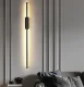 LED Wall Lamp 100cm 15W 4000K, Black