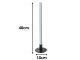 Modern LED Desk Lamp 40cm, Dimmable Table Light with 3 Color Modes, Black