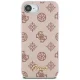 Guess Peony Script Logo MagSafe Case for iPhone 16e - Brown