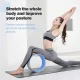 4Fizjo Dharma XXL Yoga and Stretching Wheel, 40 cm, Yellow/Black