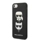 Karl Lagerfeld Saffiano Karl&Choupette Head Case for iPhone SE 2022/2020/8/7