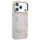 Guess 4G Stripe Round and Classic Logos MagSafe Case for iPhone 17 Pro / 18 Pro - Pink