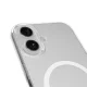 Puro Lite Mag Case for iPhone 17 with MagSafe, Transparent / White