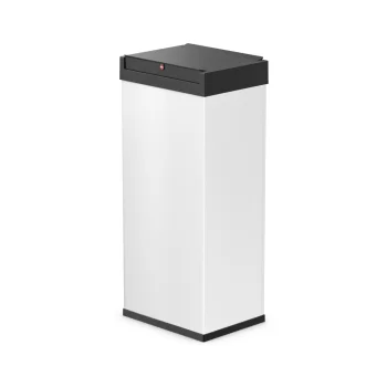 Hailo Big-Box Swing XL Waste Bin with Swing Lid 52 L, White