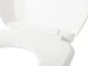 Universal Soft-Close Toilet Seat, White