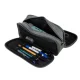Maaleo Triple Compartment Pencil Case, Grey