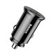 Baseus Circular Car Charger USB Type C / USB 30W PD, Black