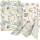 4FIZJO Double-Sided Baby Foam Play Mat Boho Dream 180 x 120 cm