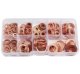 200-Piece Copper Sealing Washer Assortment Kit