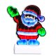 3D LED Santa Claus Light Christmas Window Decoration USB Powered Lamp