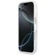 Guess IML Script Metal MagSafe Phone Case Cover iPhone 17 Pro Max - Clear