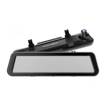 WOLFBOX G900TriPro Cabin 4K + 2.5K + 1080p Mirror Dash Cam with Wi-Fi and GPS