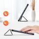 Huawei MatePad T 10s (AGS3-L09, AGS3-W09) DUX DUCIS Tri-fold Stand PU Leather Tablet Cover Case, Black | Planšetes...