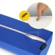 4FIZJO Rehabilitation Half Roller Massage Bolster 60x18x12 cm, Blue