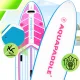 AquaPaddle SUP Board 355x82x15 cm, Navigator Pink, with Accessories