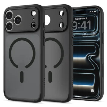 Spigen Ultra Hybrid MagSafe Case for iPhone 18 Pro / 17 Pro - Frost Black