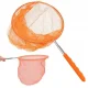 Telescopic Butterfly Net for Kids, Insect and Fish Catching, Orange