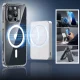 ESR Classic Hybrid Halolock MagSafe Case + Tempered Glass for iPhone 16 Pro - Clear