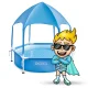Intex 28209 Round Kids Frame Pool with Sun Shade, 183x38 cm