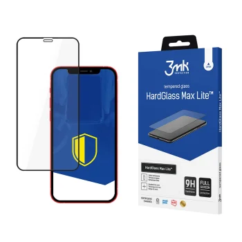 3Mk Protection HardGlass Max Lite™ for Apple iPhone 12 Pro Max, Black