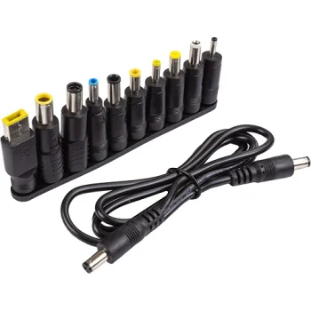 Set of DC Connectors for Laptop Chargers, 10 pcs