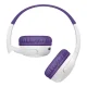 Belkin SoundForm Mini 2 Wireless Kids On-Ear Headphones, Purple
