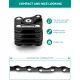 Rockbros WD795 Foldable Bicycle Lock, Black