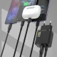 Dudao A27TCEU GaN PD 30W USB-A USB-C Wall Charger with USB-C Cable - Black