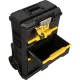 Stanley STST1-70344 2-in-1 Rolling Workshop Tool Trolley, 59.1 l, Black/Yellow