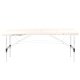 Activfizjo Komfort 3-Section Folding Aluminum Massage Table, Cream