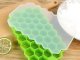 Silicone Honeycomb Ice Cube Tray for 37 Hexagon Cubes