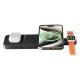 Wireless Charger, INVZI, MGF7B, 3in1, 15W (black)
