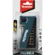 Makita E-03573 Torsion Bit Set for Impact Wrenches, 11-Piece