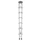 Hailo D60 StandardLine Double-Sided Step Ladder, 2x7 Steps