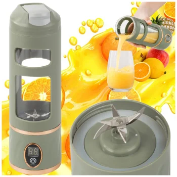 Wireless Portable Blender 450 ml, Green