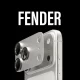PanzerGlass Fender Camera Protector for iPhone 17 Pro, Silver