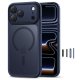 Tech-Protect Magpeak Magsafe CC Phone Case Cover iPhone 17 Pro - Matte Navy Blue