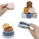 Kruzzel 00024812 Soft Sensory Blocks for Kids, 13 pcs