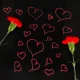 Acrylic Markers for Fabric, Stones, Glass, Waterproof, 24 pcs