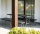 Gardlov Folding Garden Table 180cm + 2 Benches, Light Grey