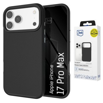 3mk Fortis MagCase for iPhone 17 Pro Max - Black