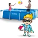 Intex 28272-M Frame Pool 300 x 200 x 75 cm, 15-in-1 Set
