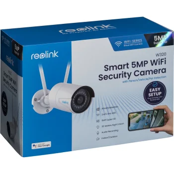 Reolink W320 5MP Security Camera, White